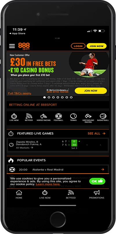 About 888Sport Betting App