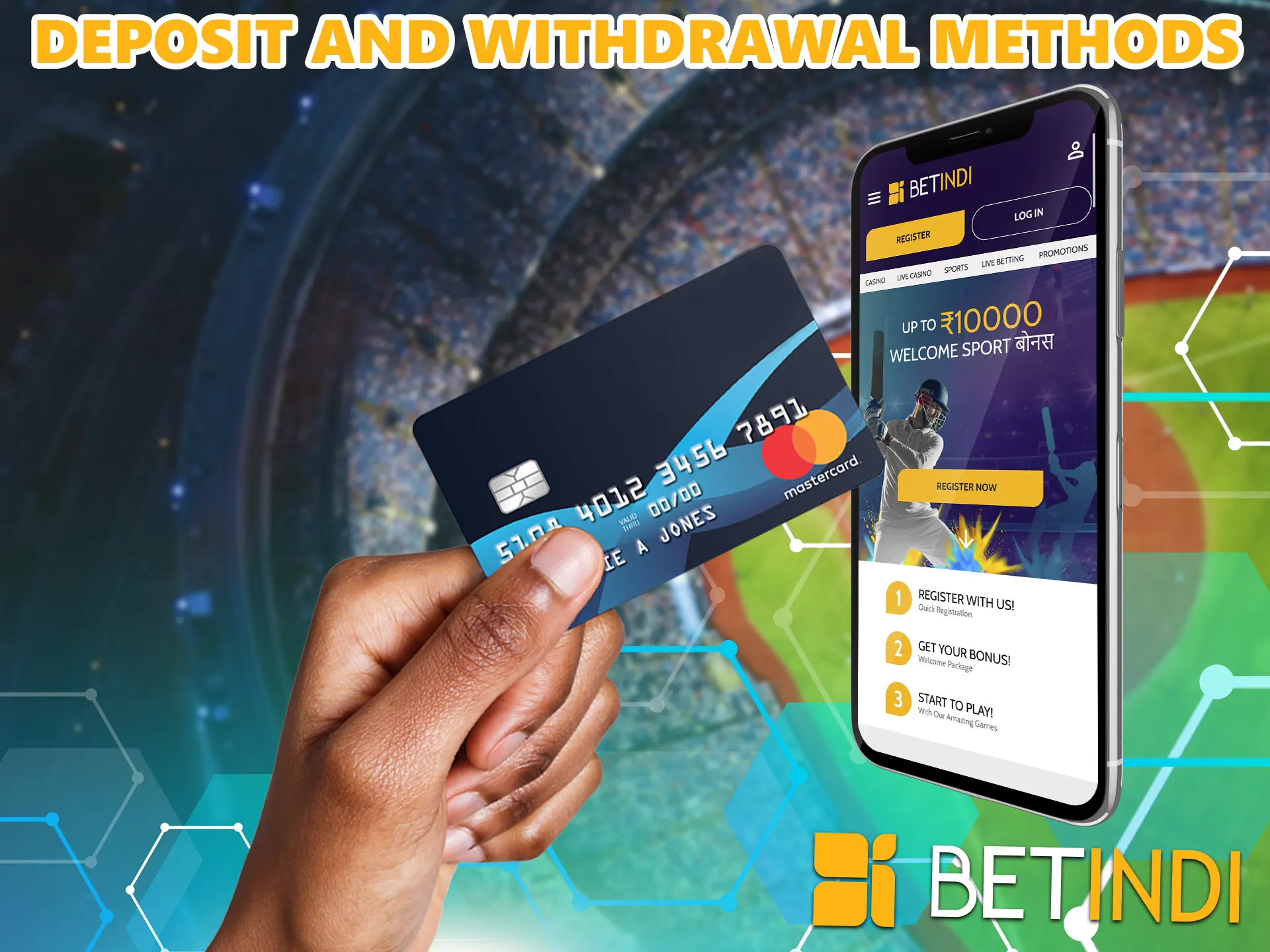 Payment methods BETINDI Betting App